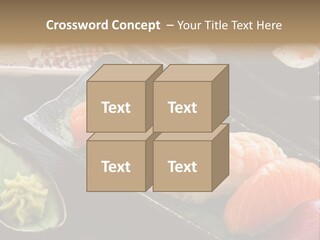 Asia Shrimp Food PowerPoint Template