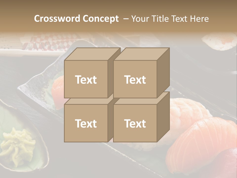 Asia Shrimp Food PowerPoint Template