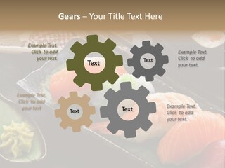 Asia Shrimp Food PowerPoint Template