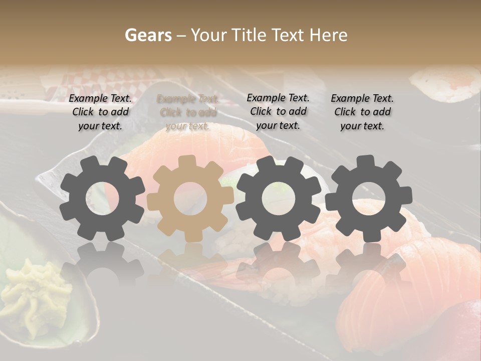 Asia Shrimp Food PowerPoint Template