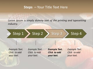 Asia Shrimp Food PowerPoint Template