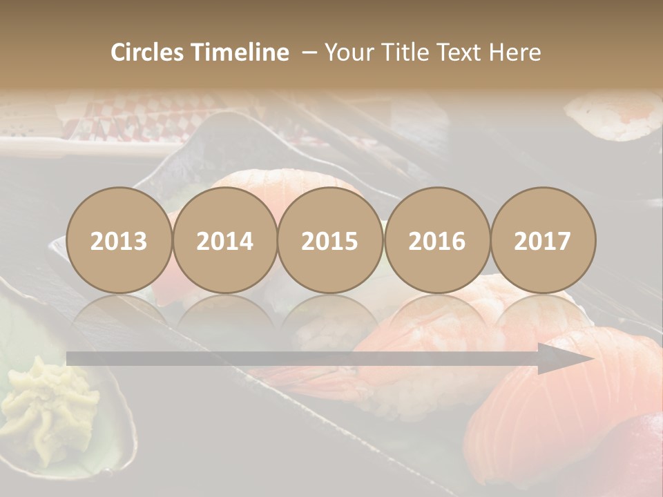 Asia Shrimp Food PowerPoint Template