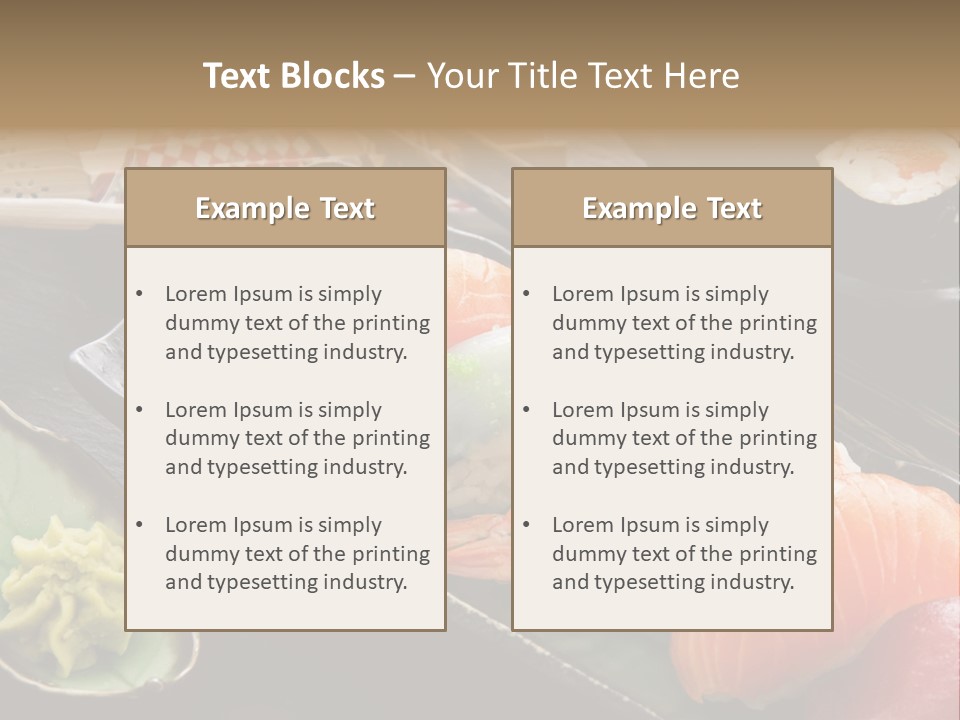 Asia Shrimp Food PowerPoint Template
