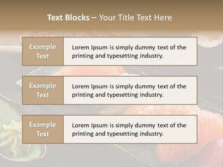 Asia Shrimp Food PowerPoint Template