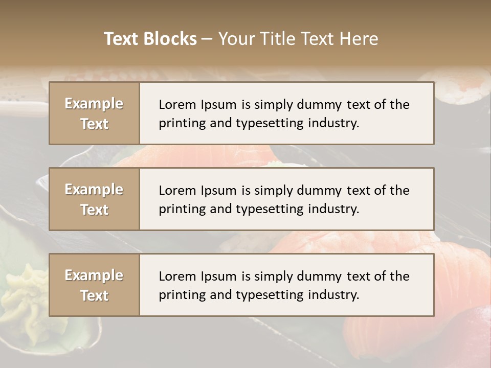 Asia Shrimp Food PowerPoint Template