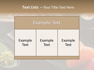 Asia Shrimp Food PowerPoint Template