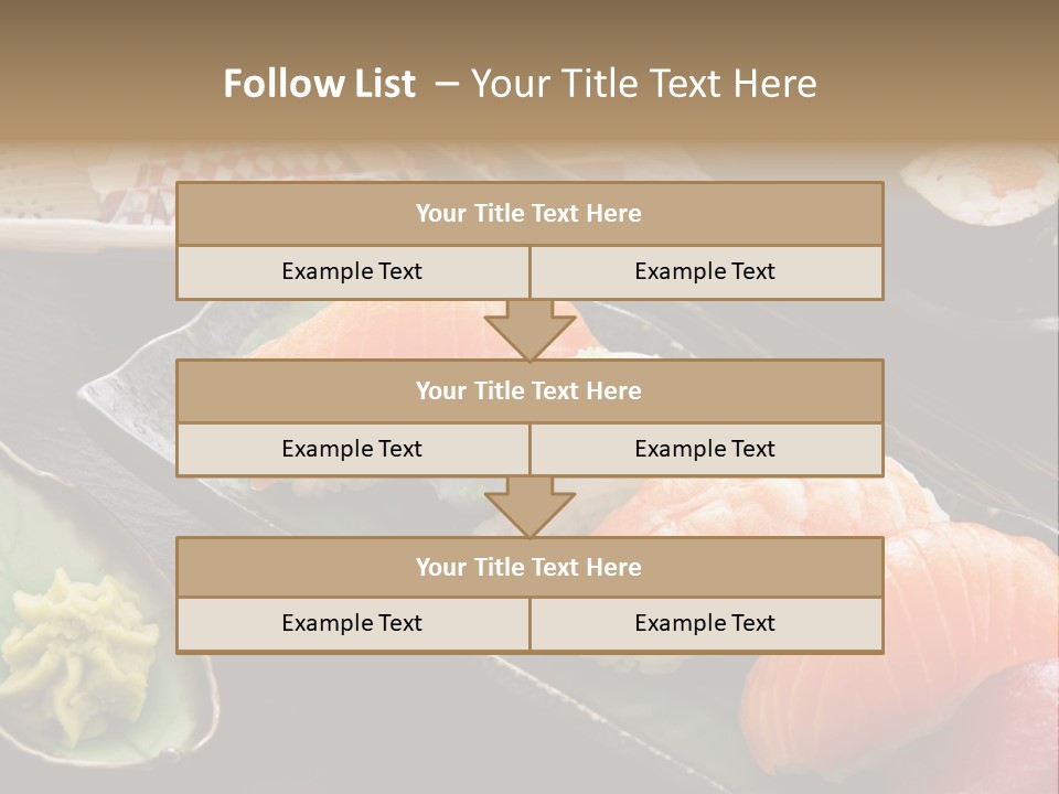 Asia Shrimp Food PowerPoint Template