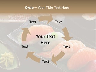 Asia Shrimp Food PowerPoint Template