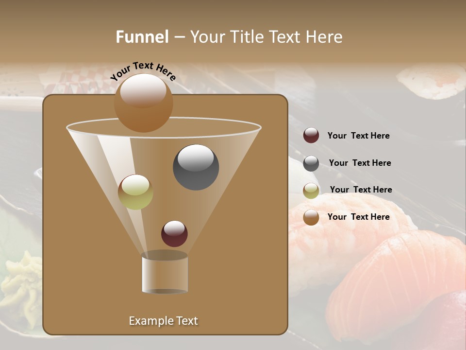 Asia Shrimp Food PowerPoint Template