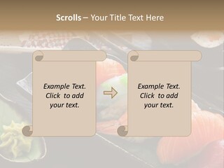 Asia Shrimp Food PowerPoint Template