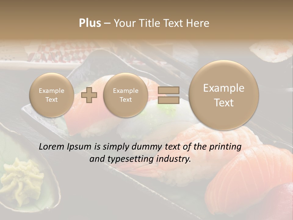 Asia Shrimp Food PowerPoint Template