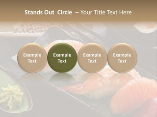 Asia Shrimp Food PowerPoint Template