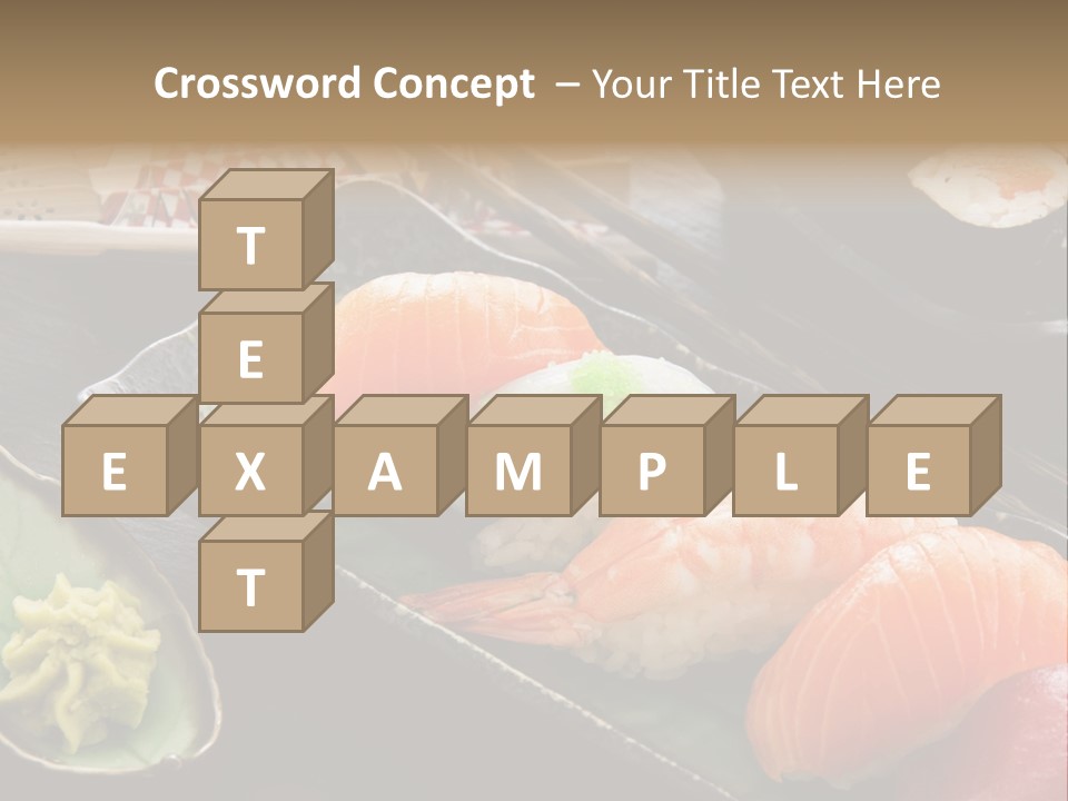 Asia Shrimp Food PowerPoint Template