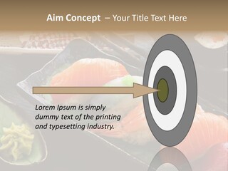 Asia Shrimp Food PowerPoint Template