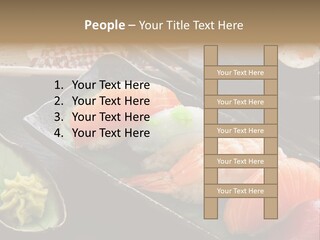 Asia Shrimp Food PowerPoint Template