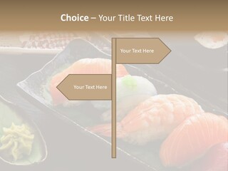 Asia Shrimp Food PowerPoint Template