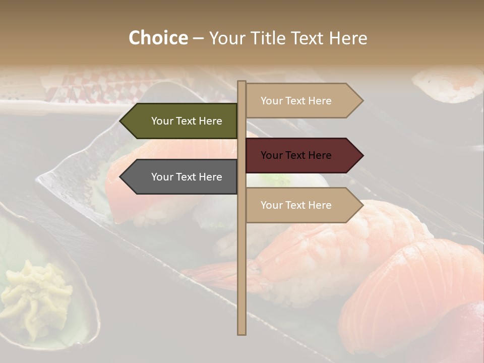 Asia Shrimp Food PowerPoint Template