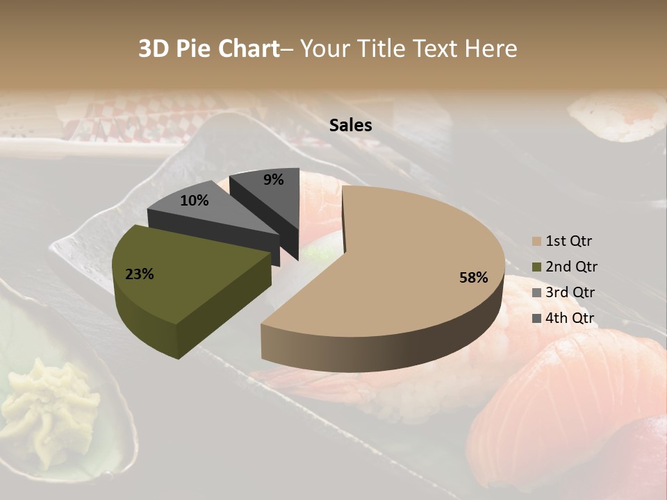 Asia Shrimp Food PowerPoint Template