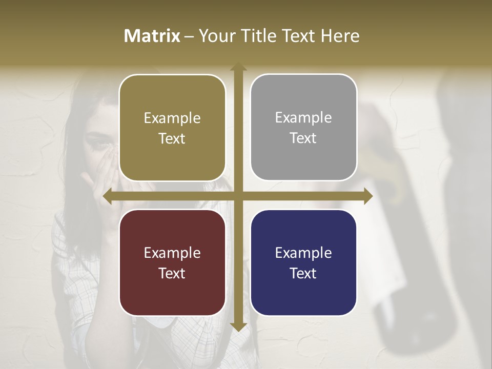 Problem Difficulties Family PowerPoint Template