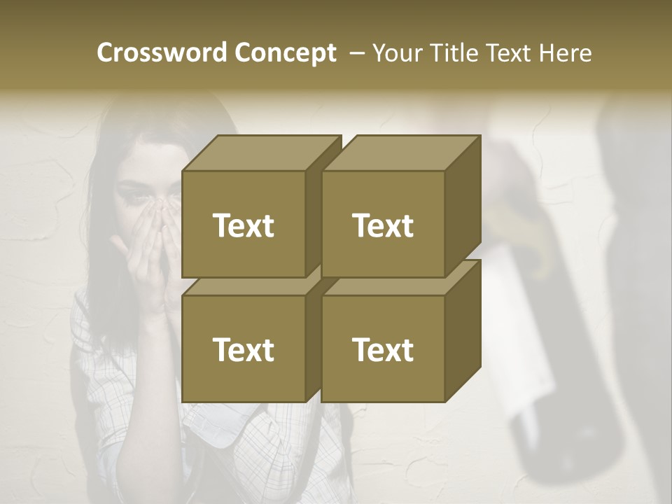 Problem Difficulties Family PowerPoint Template