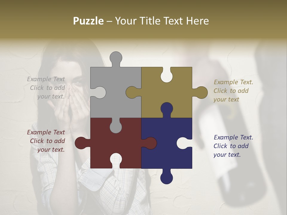 Problem Difficulties Family PowerPoint Template