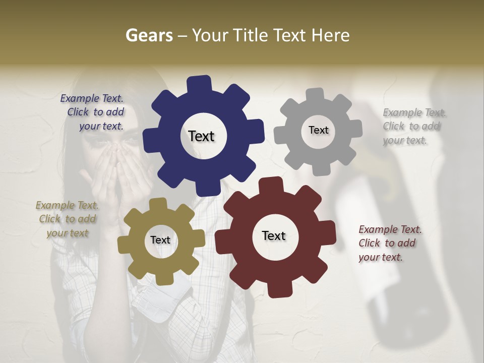 Problem Difficulties Family PowerPoint Template