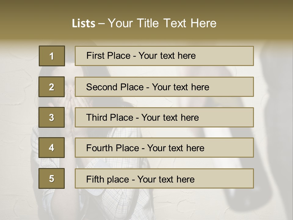 Problem Difficulties Family PowerPoint Template