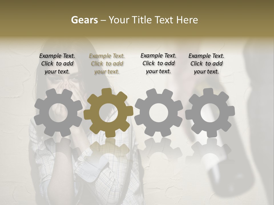 Problem Difficulties Family PowerPoint Template