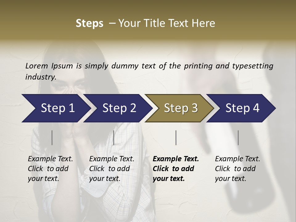 Problem Difficulties Family PowerPoint Template