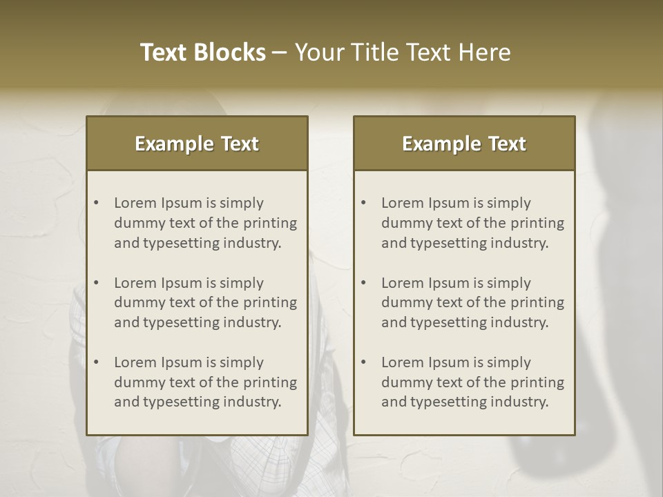 Problem Difficulties Family PowerPoint Template