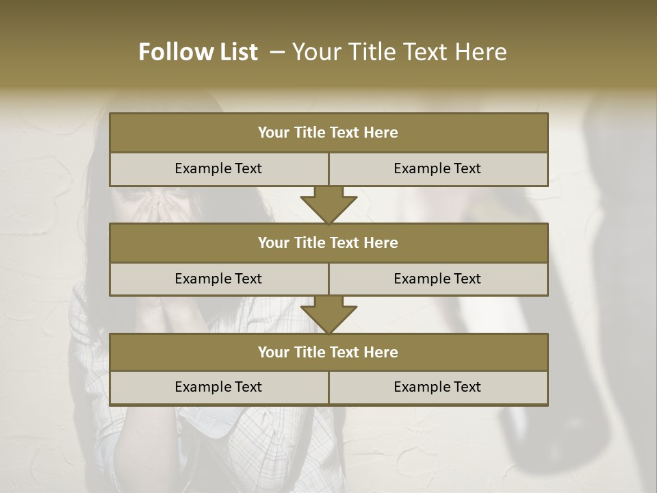 Problem Difficulties Family PowerPoint Template