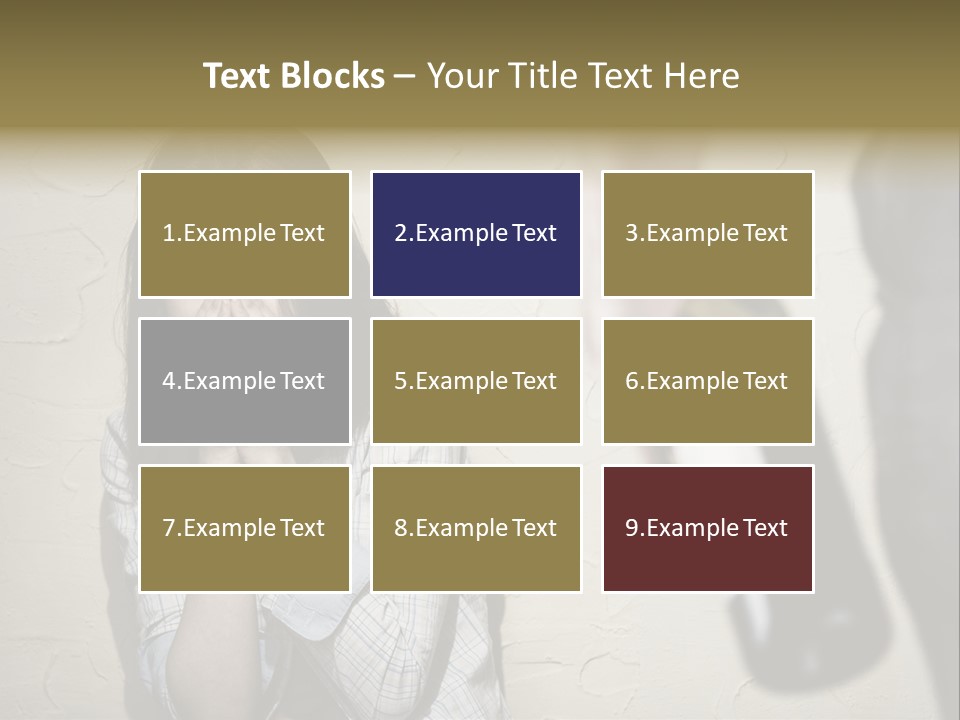 Problem Difficulties Family PowerPoint Template