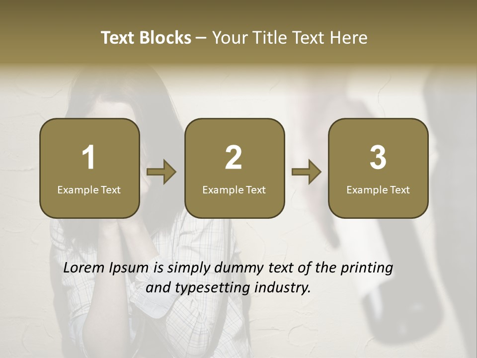 Problem Difficulties Family PowerPoint Template