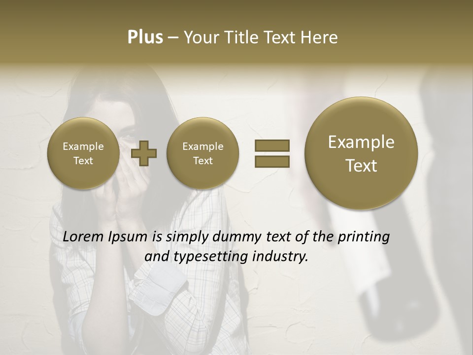 Problem Difficulties Family PowerPoint Template