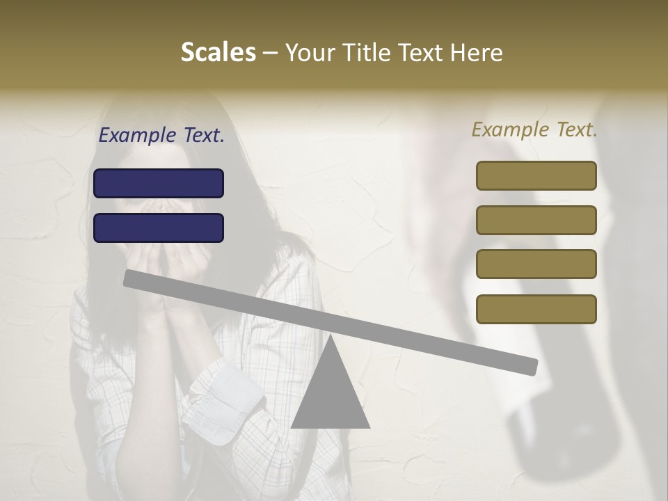Problem Difficulties Family PowerPoint Template