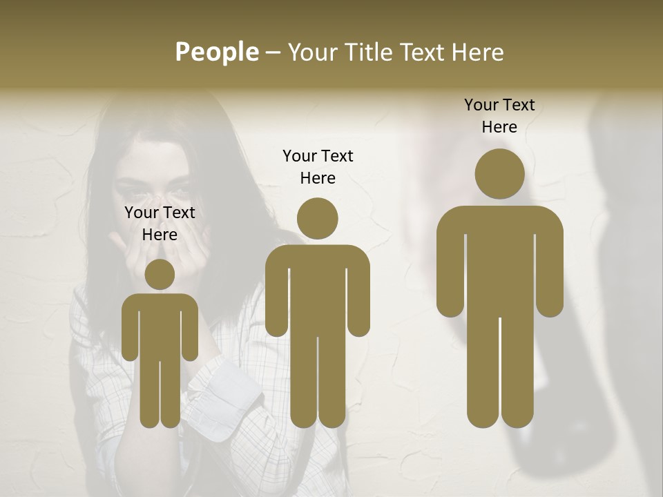 Problem Difficulties Family PowerPoint Template