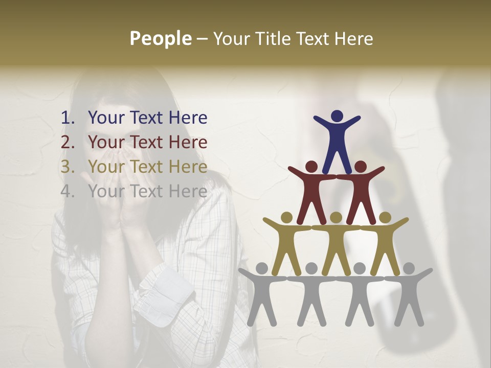 Problem Difficulties Family PowerPoint Template
