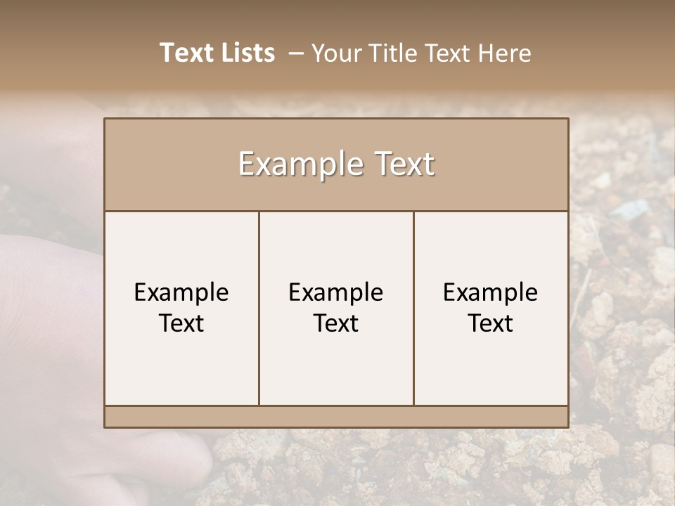 Food Tender Growth PowerPoint Template
