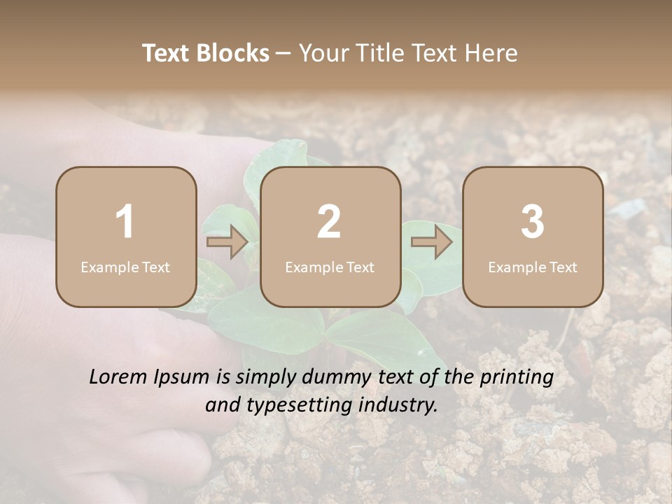 Food Tender Growth PowerPoint Template