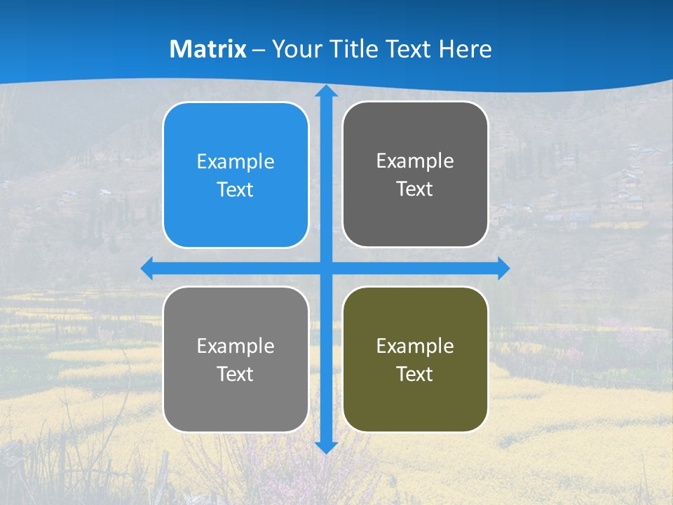 Cool Garden Crop PowerPoint Template