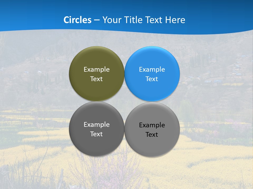 Cool Garden Crop PowerPoint Template