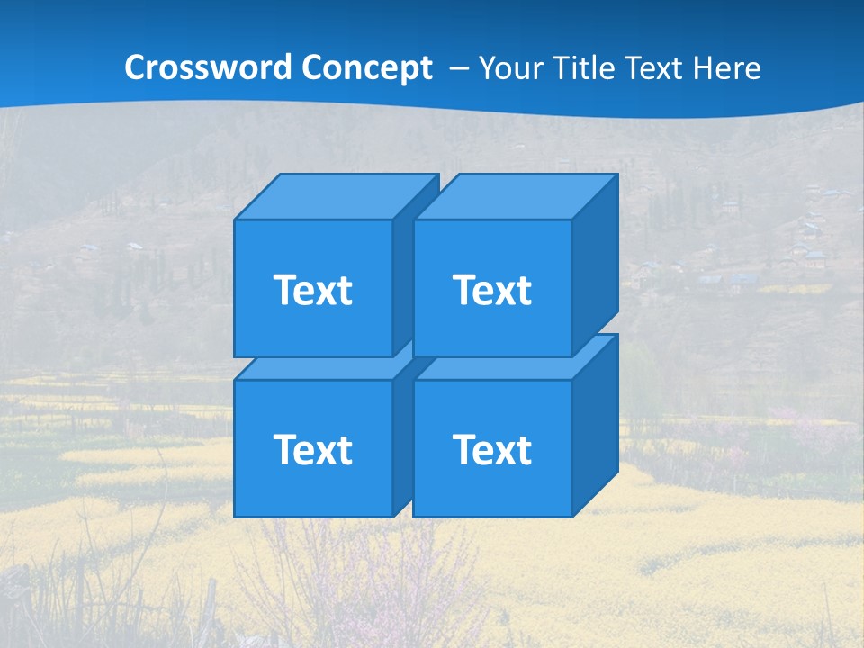 Cool Garden Crop PowerPoint Template
