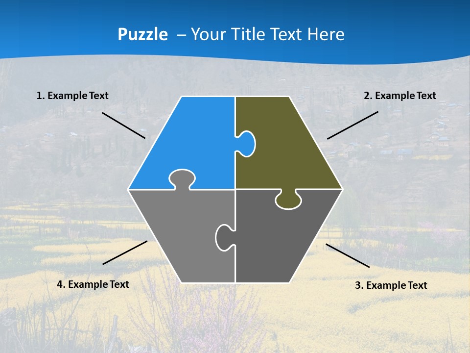 Cool Garden Crop PowerPoint Template