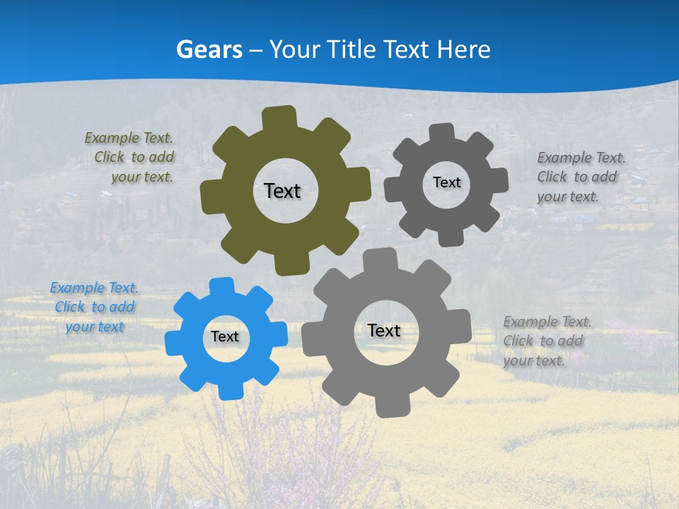 Cool Garden Crop PowerPoint Template