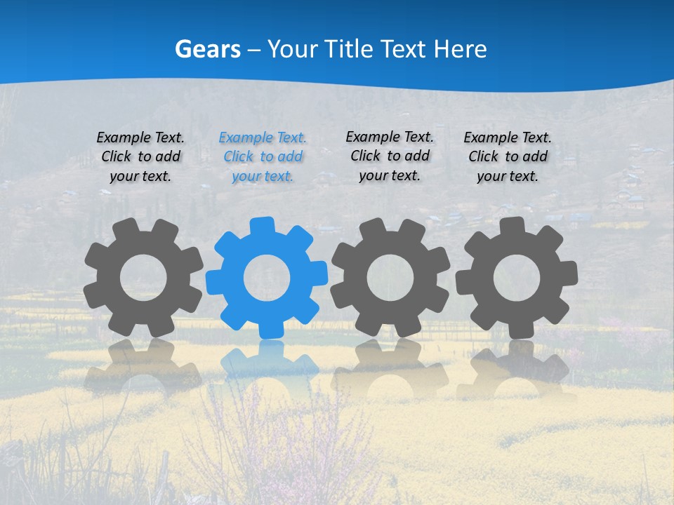 Cool Garden Crop PowerPoint Template