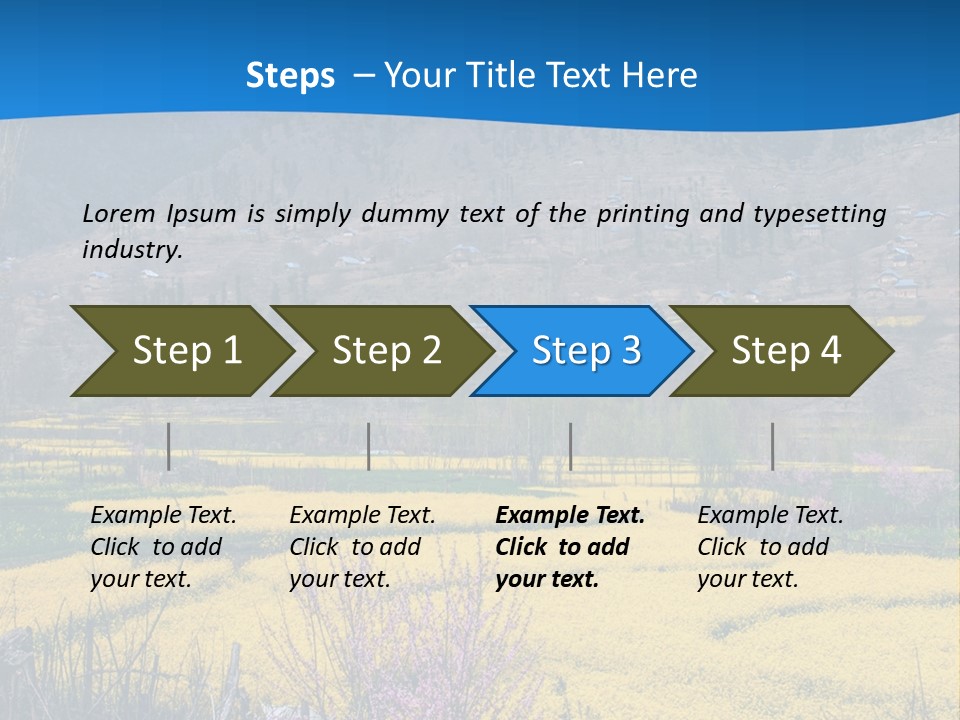 Cool Garden Crop PowerPoint Template