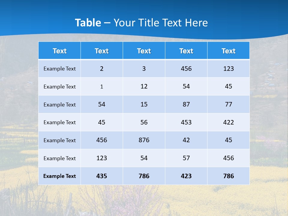 Cool Garden Crop PowerPoint Template