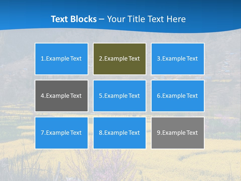 Cool Garden Crop PowerPoint Template