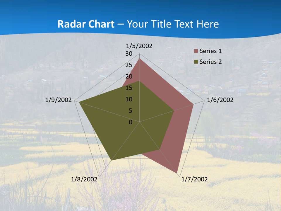 Cool Garden Crop PowerPoint Template