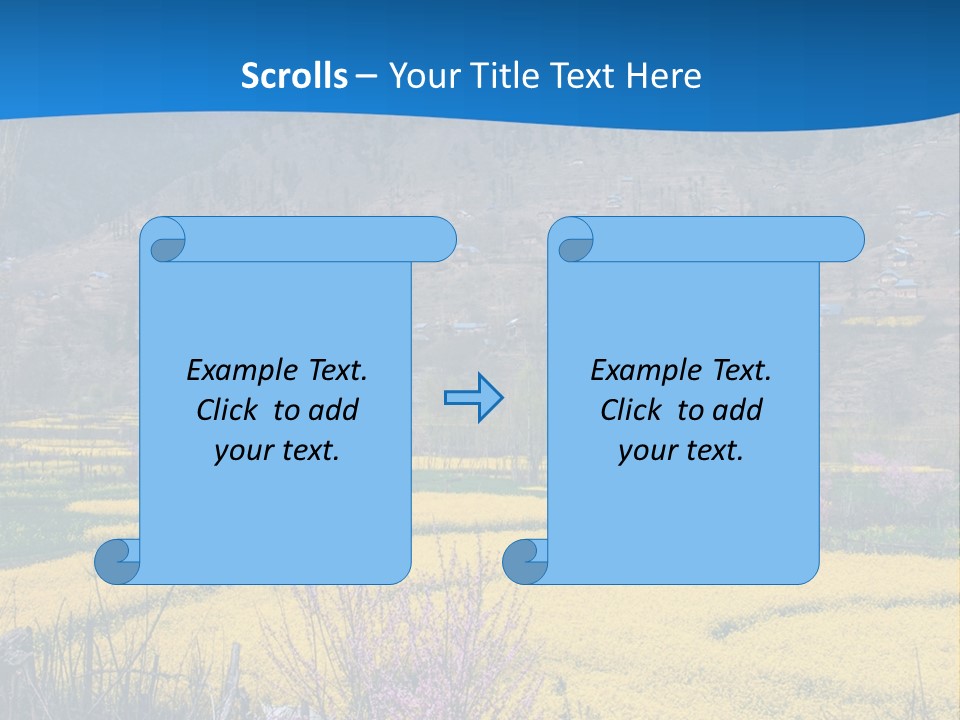 Cool Garden Crop PowerPoint Template